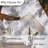  Petals Beige Floral Napkin Set of 4