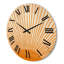 Horloge murale en bois Sun Print III-63902458