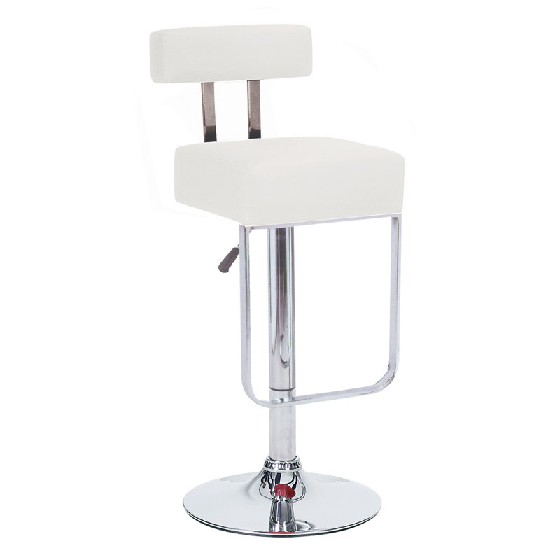 Tabouret pivotant Blok, Brun