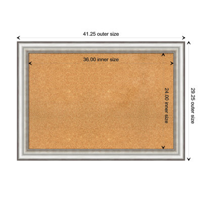 Salon Cork Corkboard / Bulletin Board
