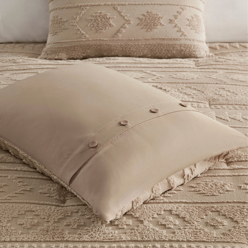 3 PCS Chenille Oversized Comforter Set