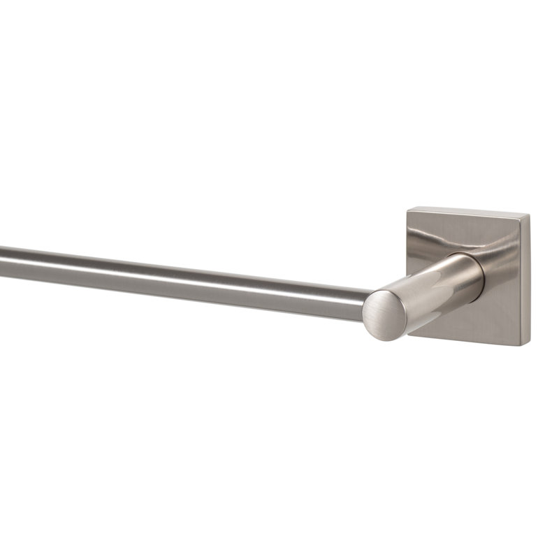 Monza Towel Bar, 2" H x 31.38" L x 3" D, Satin Nickel
