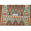 Tapis réversible en laine coloré 5 x 7 Kilim