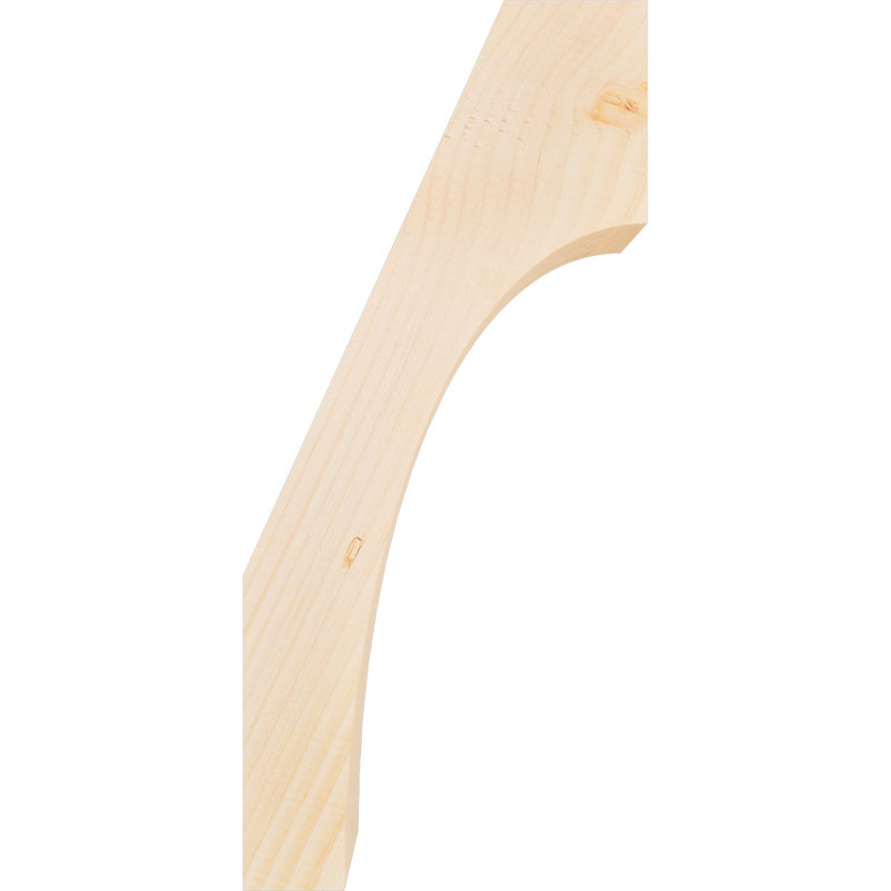 Attelle de genou Westlake, Sapin de Douglas, Lisse, H 22 po x l 3,5 po x P 10 po