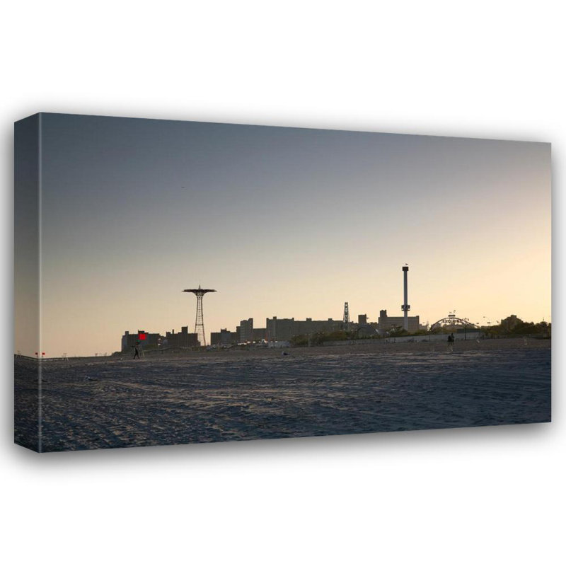 Coney Island Beach, Brooklyn, New York, H 12 po x l 18 po