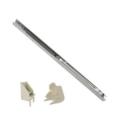 F69F09B3C7CF4549B8F194D3FE5A14F9 Window Channel Balance 23 To 28 Lbs Sash Weight 29" Length With 60-507a Top and 60-500a Bottom Sash Guide Attached Aluminium