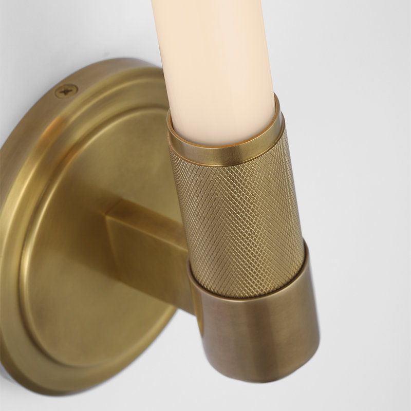 Ralph Lauren Barrett 13" Single Bath Light, Natural Brass