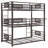 Alisso Triple Bunk Bed