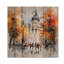 Vienne, paysage de sagesse I - Art mural en bois industriel sur bois de pin-1830968681