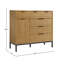 Commode pour homme 6 tiroirs Davin, chêne naturel