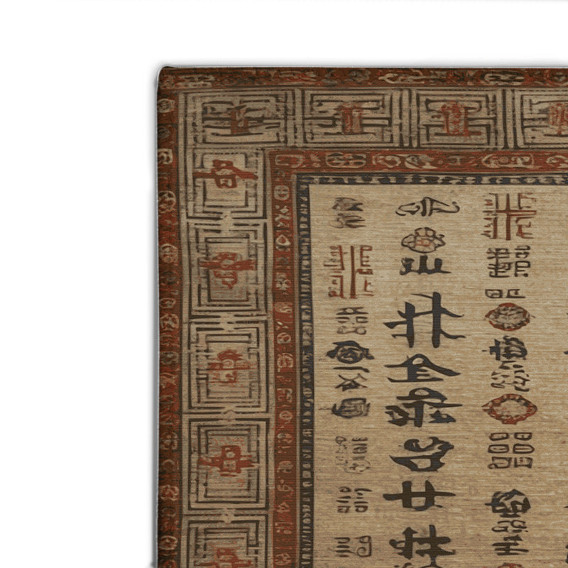 Tapis intérieur et extérieur ArtDeco, Rectangulaire 8 pi x 10 pi