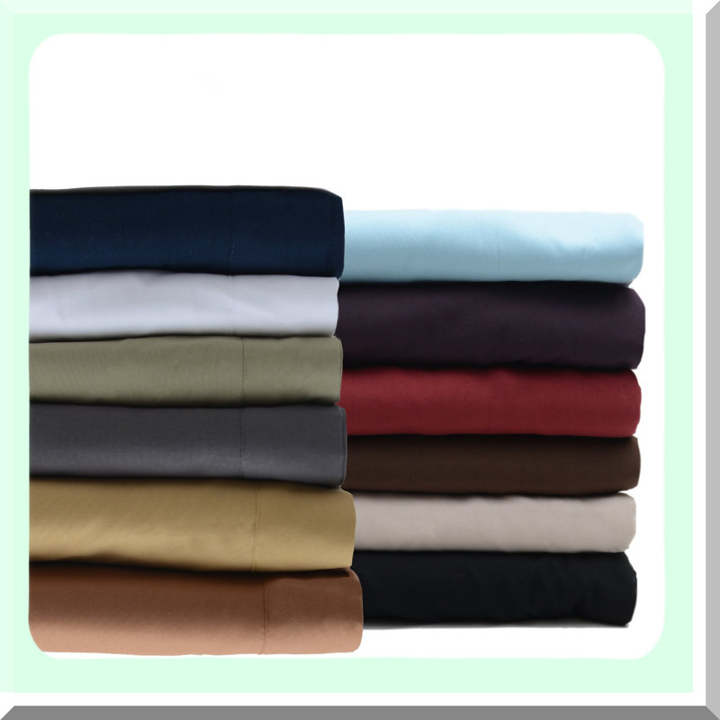 Luxury 1800 Thread Count Twin Bed Sheet Set - Deep Pocket Navy Blue Sheets - Soft Fabric - 3 Piece Quality Bedding Set