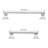 10Pcs Wall-Mounted Bathroom Towel Bar Set-103056921