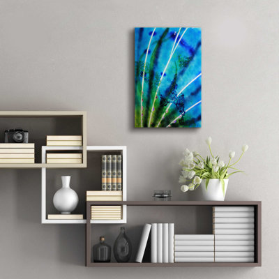 «Lion Fish Fin» par Rita Shimelfarb, art mural en verre acrylique
