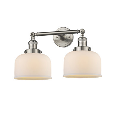 Bell 2 Light 19" Bath Vanity Light