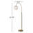 Tahira 61.75'' Gold Task Floor Lamp