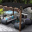 Blue Elephant Black Vinyl Side Wall-701161942