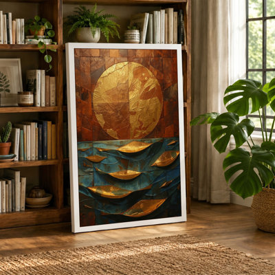 Sun and Tides Boho - Wrapped Canvas
