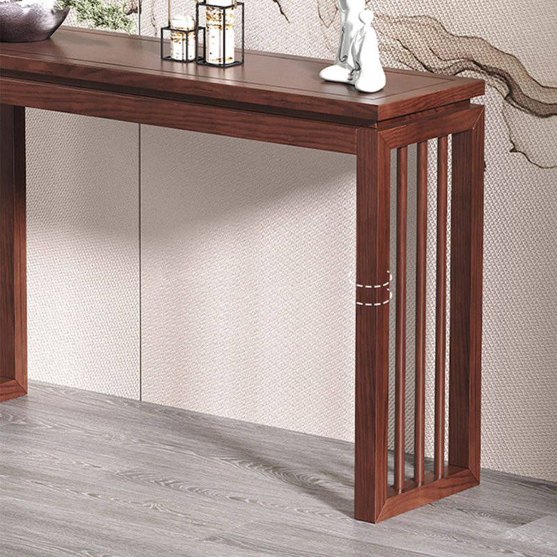 New Chinese Style Solid Wood Console Table, 31.5" H x 47.2" W x 13.8" D