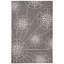 Tapis gris touffeté à la main Rectangle