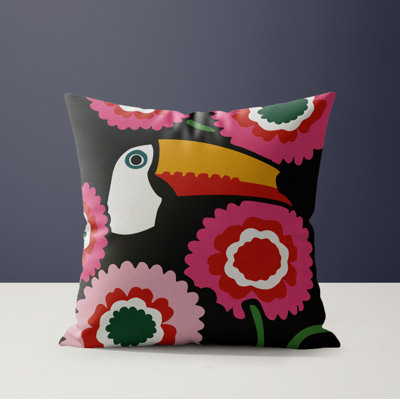 Alka Microsuede Square Throw Pillow