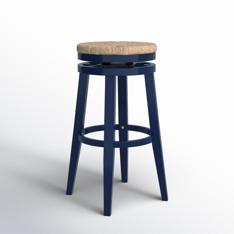 Tabouret de bar et de comptoir Granville, Tabouret de bar (siège d'une hauteur de 31,5 po), Bleu marine
