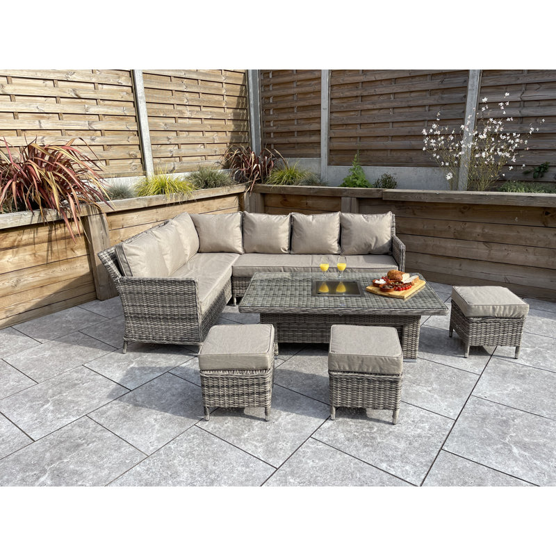 Edwina 9 Seater Dining Set with Cushions