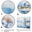 «Minimalisme» Lakefront Cottage Oasis 4 - Paysage, art mural sur toile tendue-1792067091-1792067090