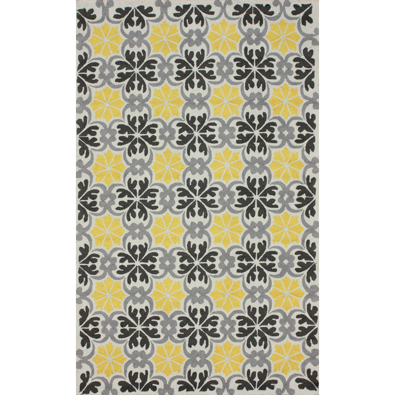 Granit Floral Indoor Rug, Rectangle 7'6" x 9'6"