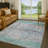 Machine Washable Indoor/Outdoor Chantille ACN2428 Abstract Rug-920899878-920899875