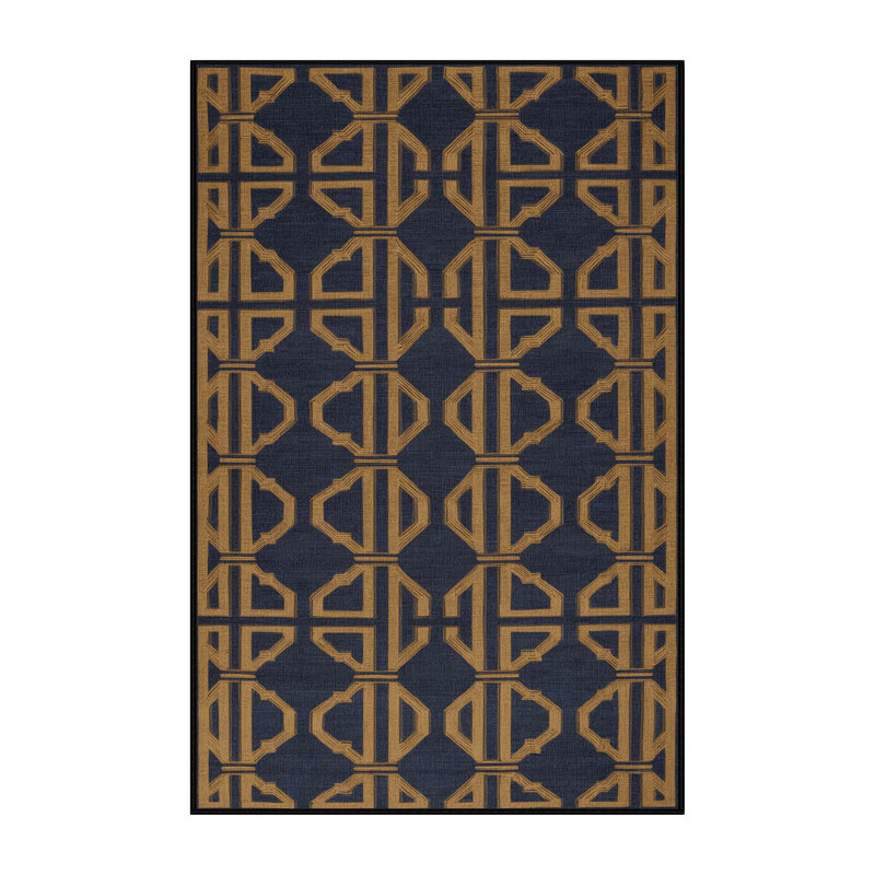 Machine Washable Trellis Gray Area Rug, Rectangle 8' x 12'