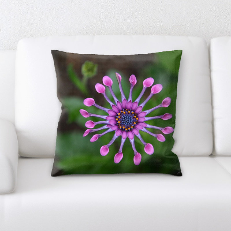 Coussin décoratif fleur