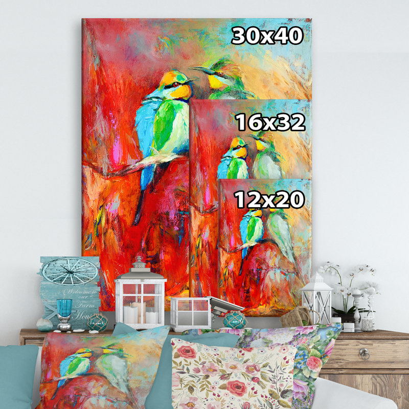 Impression sur toile tendue, H 20 po x l 12 po x P 1po
