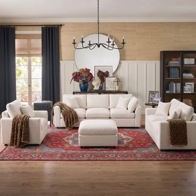 Chenillehaven 4 - Piece Living Room Set