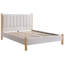 Lit plateforme tapissier scandinave avec structure en bois massif-675234333-675234331