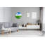 Jhadiel Glass Wall Clock
