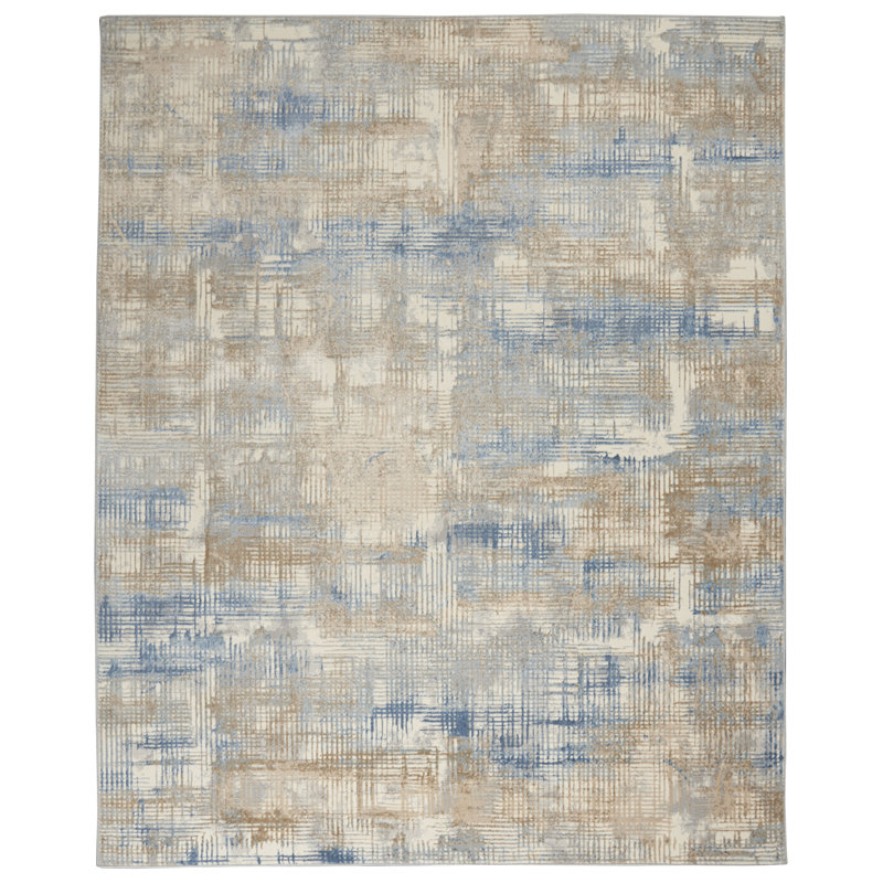 Rush Abstract Area Rug, Rectangle 244 x 305cm