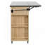 Table pour îlot de cuisine d'extérieur avec porte-serviettes et porte-épices et ouvre-bouteille pour l'extérieur-115516087