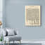 « déclaration of indépendance », art textuel sur toile tendue-33423925