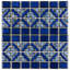 Tower 12'' x 12.5'' Porcelain Mosaic Wall & Floor Tile