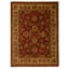 Hand Knotted Wool Oriental Area Rug in Red And Gold
