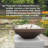 Handcrafted Outdoor Stainless Steel Waterfall Fountain