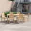 Ensemble repas d'extérieur 7 pièces Modway Marina-713971700