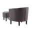 Fauteuil demi-tonneau avec repose-pieds Anges-1733547636