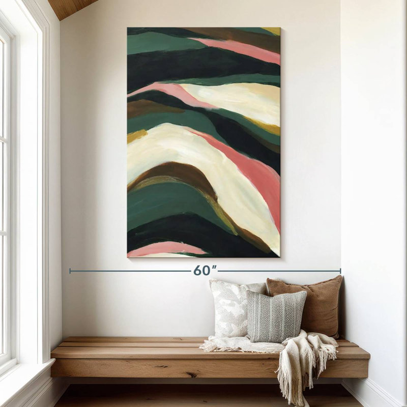 Avery Tropical Flow Abstracts Pattern I, 51" H x 34" W