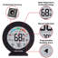 Moniteur de température et d'humidité pour l'intérieur AcuRite Pro Accuracy avec alarmes (01080M)