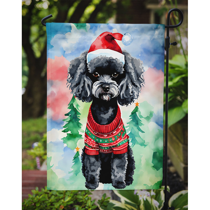 Double Sided Polyester Christmas, 15.5'' H x 11.25'' W