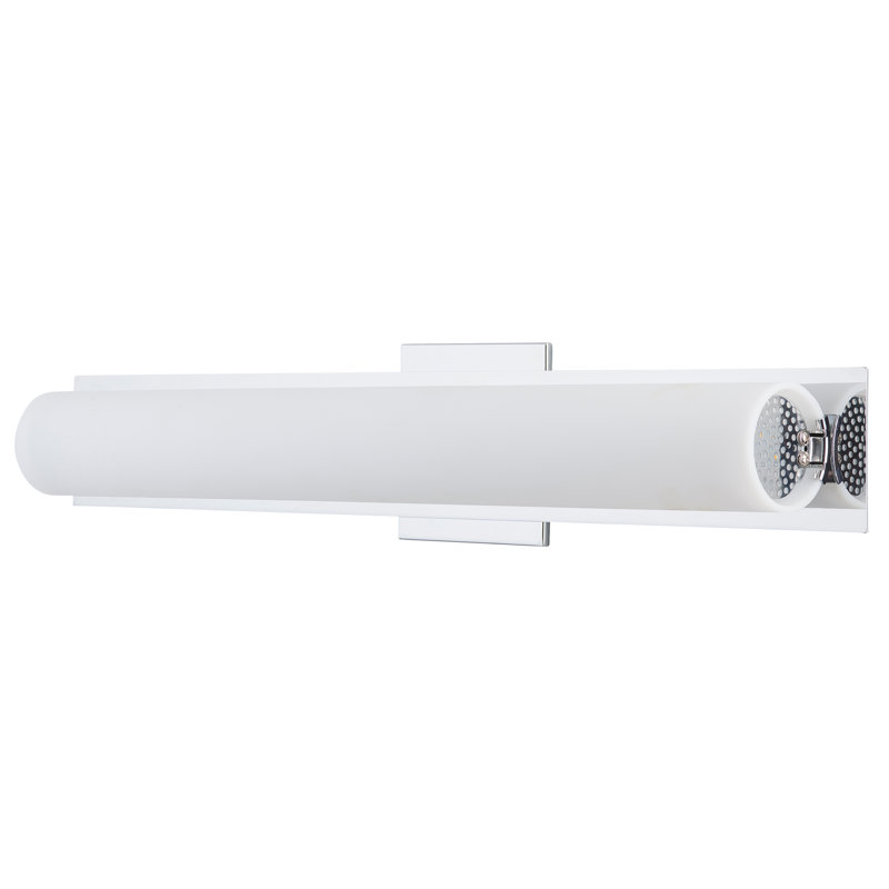 Croton Dimmable LED Vanity Light, Polished Chrome