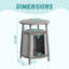 Table d'appoint ronde Cat House-717066458
