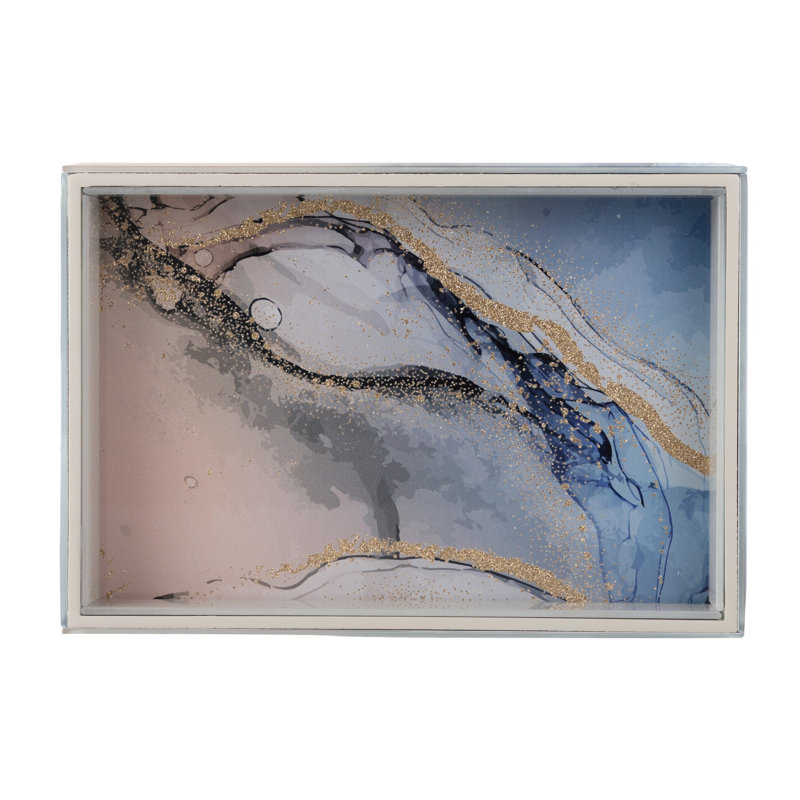 Glass Decorative Tray